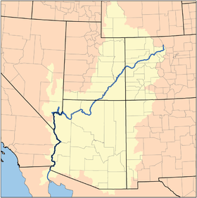 Le bassin du Colorado.