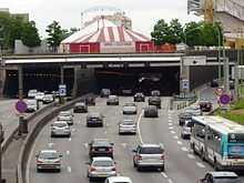 Tunnel de la porte des Lilas.