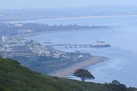 Eastbourne vue du sud