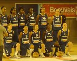 Photo de l'équipe de France en 2011 à Beauvais