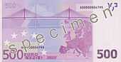 Billet de 500 €