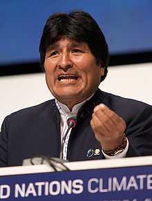 Evo Morales en décembre 2009.