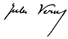 Signature de Jules Verne