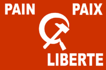 Drapeau du Parti communiste algérien