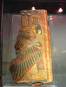 fragment d'un sarcophage
