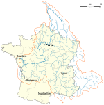 Comparaison du bassin versant du Columbia et de la France métropolitaine