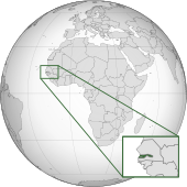 Description de l'image Gambia (orthographic projection with inset).svg.