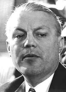 Gerhard Stoltenberg, en 1971.