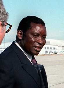 Gnassingbé Eyadema en 1983.