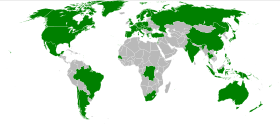 Carte de l'organisation