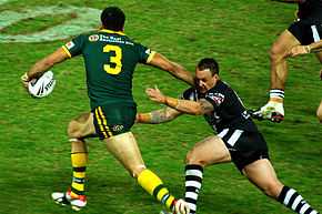 Scène de l'ANZAC Test lors de l'édition 2009