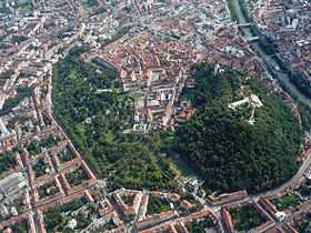 Le centre historique de Graz.