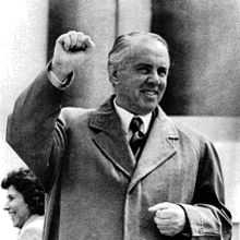 Enver Hoxha en 1971.