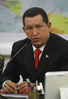 Hugo Chávez, le 2 avril 2010.