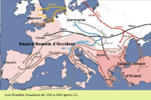 invasions du II au V siècle