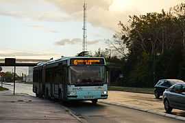 Cergy est desservi par de nombreuses lignes de bus STIVO