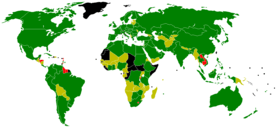 Carte de l'organisation