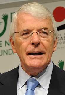 John Major en 2014.