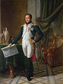 Portrait en couleur de Joseph Bonaparte en grand uniforme