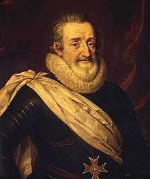 Henri IV par Frans Pourbus le Jeune.