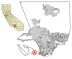 Carte du comté de Los Angeles