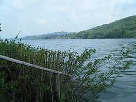 Lac de Paladru en mai 2013