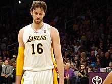 Pau Gasol en janvier 2013