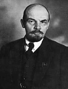 Portrait officiel de Lénine, datant de 1920.