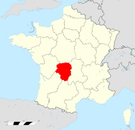 Localisation de Limousin