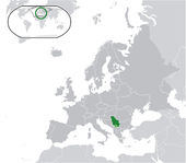 Description de l'image Location Serbia Europe.png.