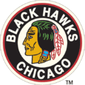 Troisième logo des Blackhawks