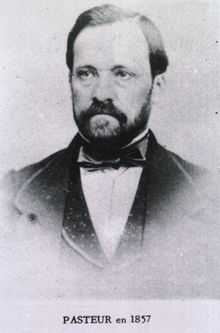 Louis Pasteur en 1857