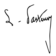 Signature de Louis Pasteur