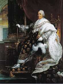 Louis XVI en robe de sacre