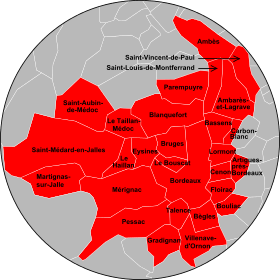 Carte des communes