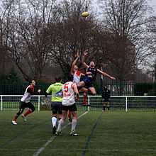 Match de championnat entre Montpellier et Toulouse en 2014