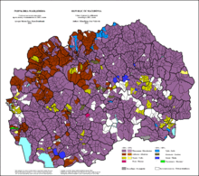 Carte des nationalités en 2002