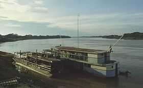 Embarcation sur le Río Mamoré