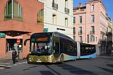  Un « Bus-Tram » près de la place Gabriel Péri.