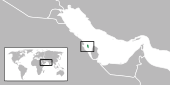 Description de l'image Map of Bahrain.svg.