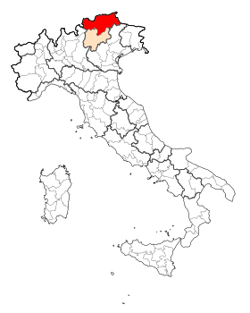 Localisation de Province autonome de Bolzano-Haut-Adige