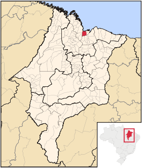 Localisation de São Luís sur une carte