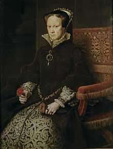 Marie Ire par Antonio Moro, 1554
