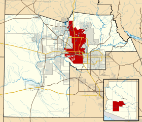 Carte du comté de Maricopa