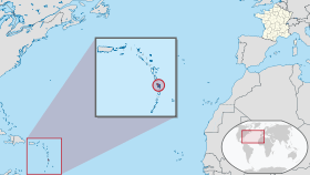 Localisation de Martinique