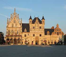 L'hôtel de ville de Malines