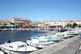 Le port de Mèze.