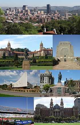 Sites principaux de Pretoria