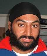 Monty Panesar portant le patka