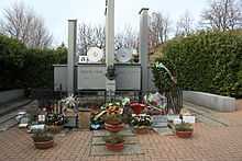 Monument en mémoire de Fausto et Serse Coppi, à Castellania